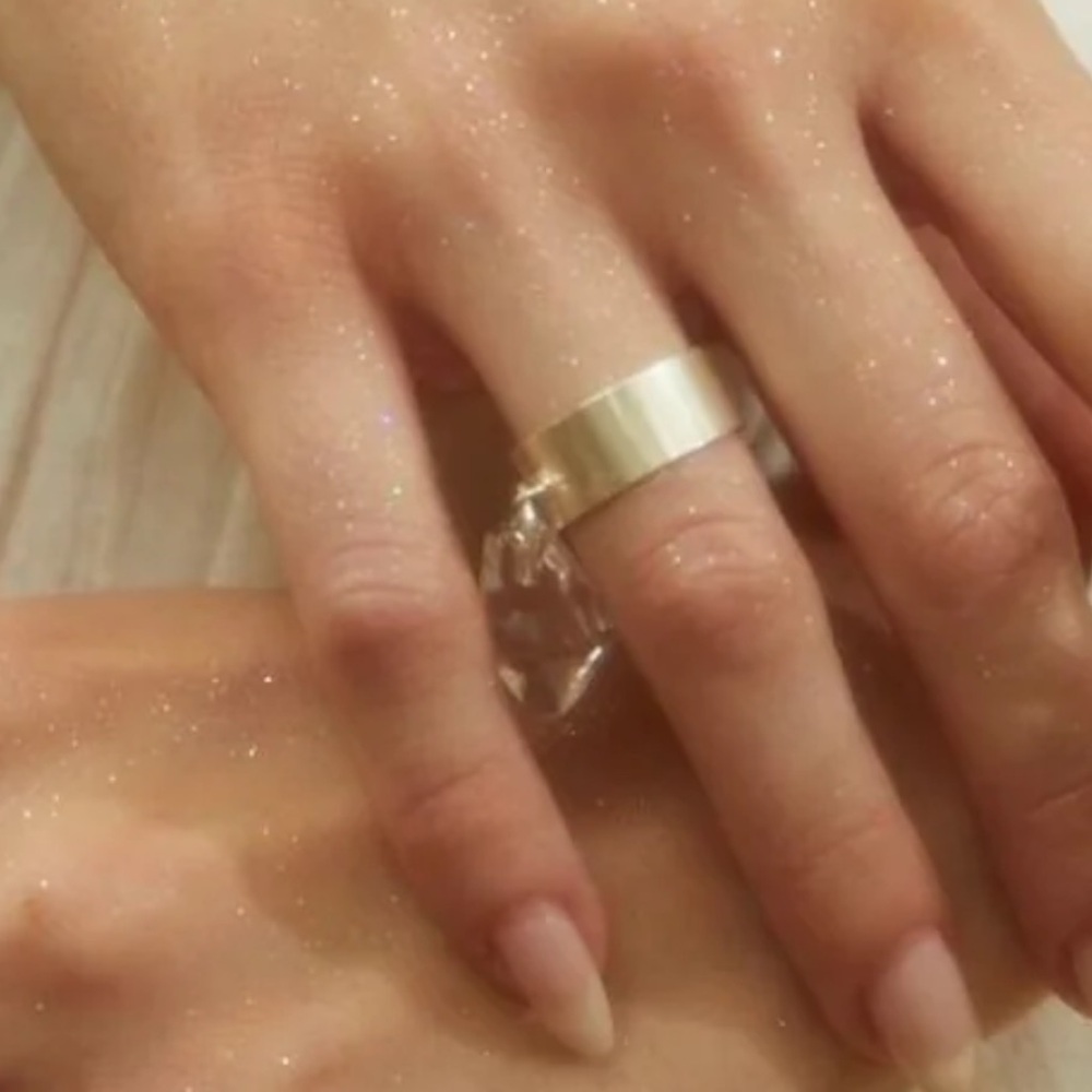 New Stonehart Jewelry Chandi Band Ring Sample size 6